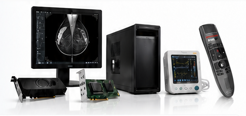 Dictáfono profesional Philips para radiología y monitor médico